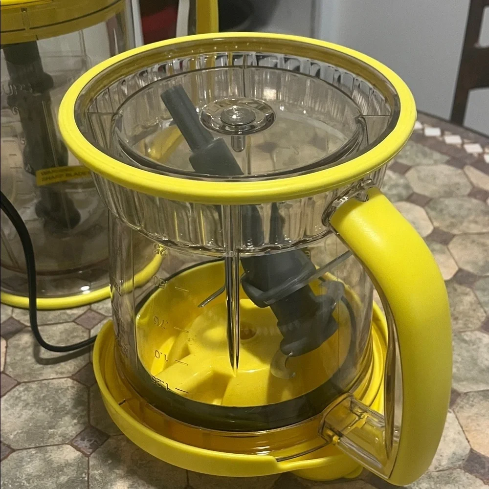 Ninja Yellow and Gray Kitchen Appliance Set
